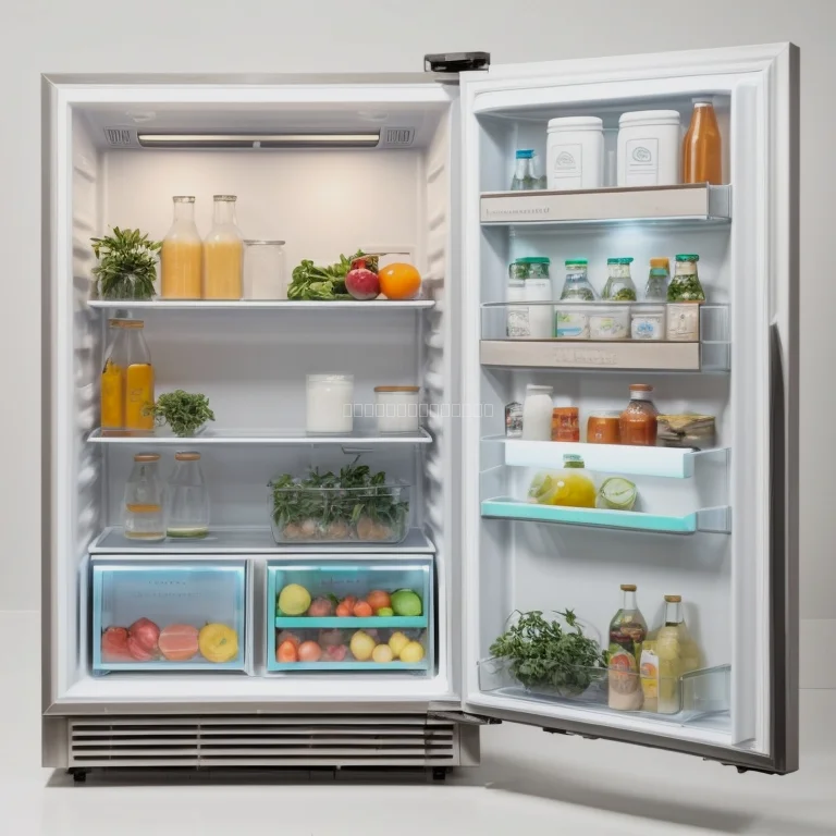 KI Kühlschrank System Benutzerinterface